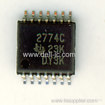 Tlv2774cd - Family Of 2.7-v High-slew-rate Rail-to-rail Output Operational Amplifiers With Shutdown - Texas Instruments 